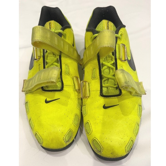 Nike Other - Nike Romaleos 2 Weightlifting Shoes Mens Volt Yellow Black Good Condition